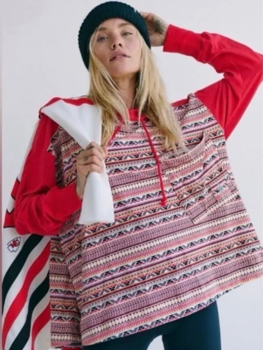 NWT Free People Movement Mixed Hoodie